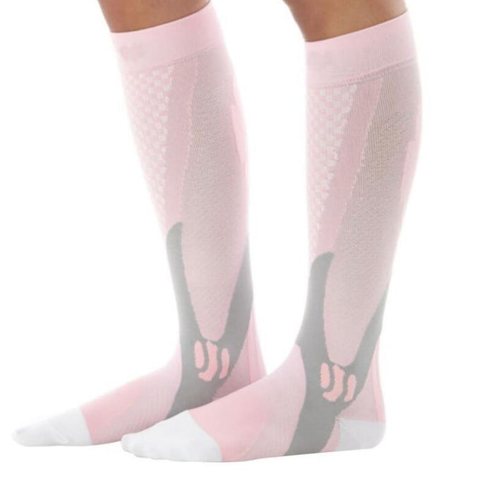 Colverro Graduated Compression Knee Socks for Running and Travel