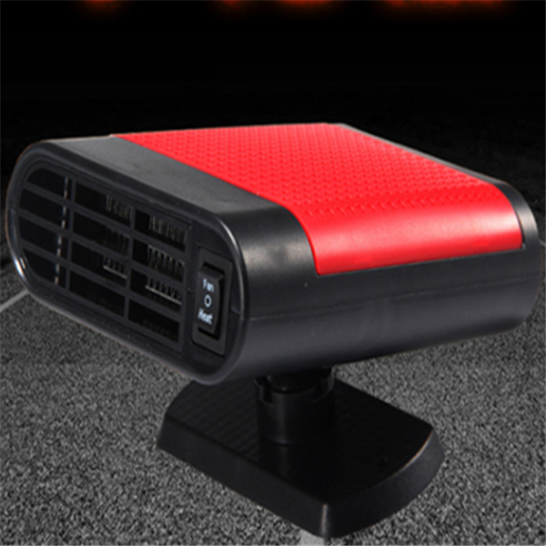 Car heater defroster fan on dashboard