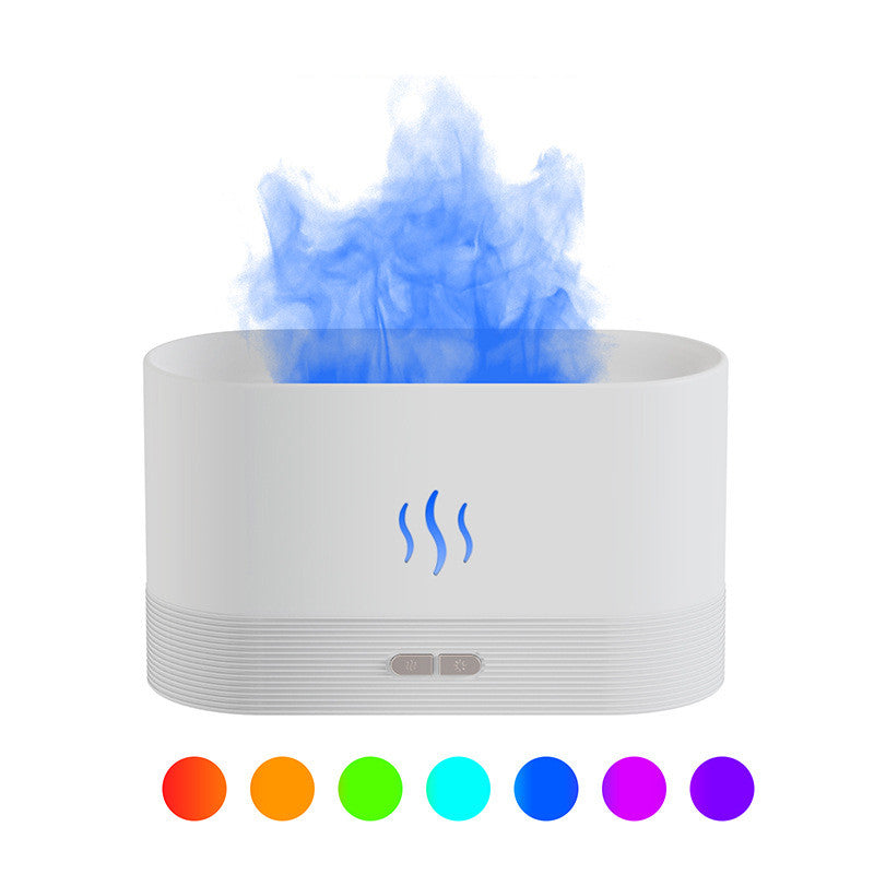 Aroma Diffuser with Flame Light Effect and Cool Mist Humidifier