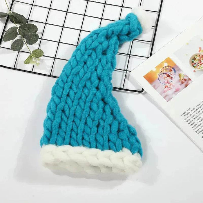 Colverro™ Festive Plush Christmas Hat with Pompom for the Whole Family