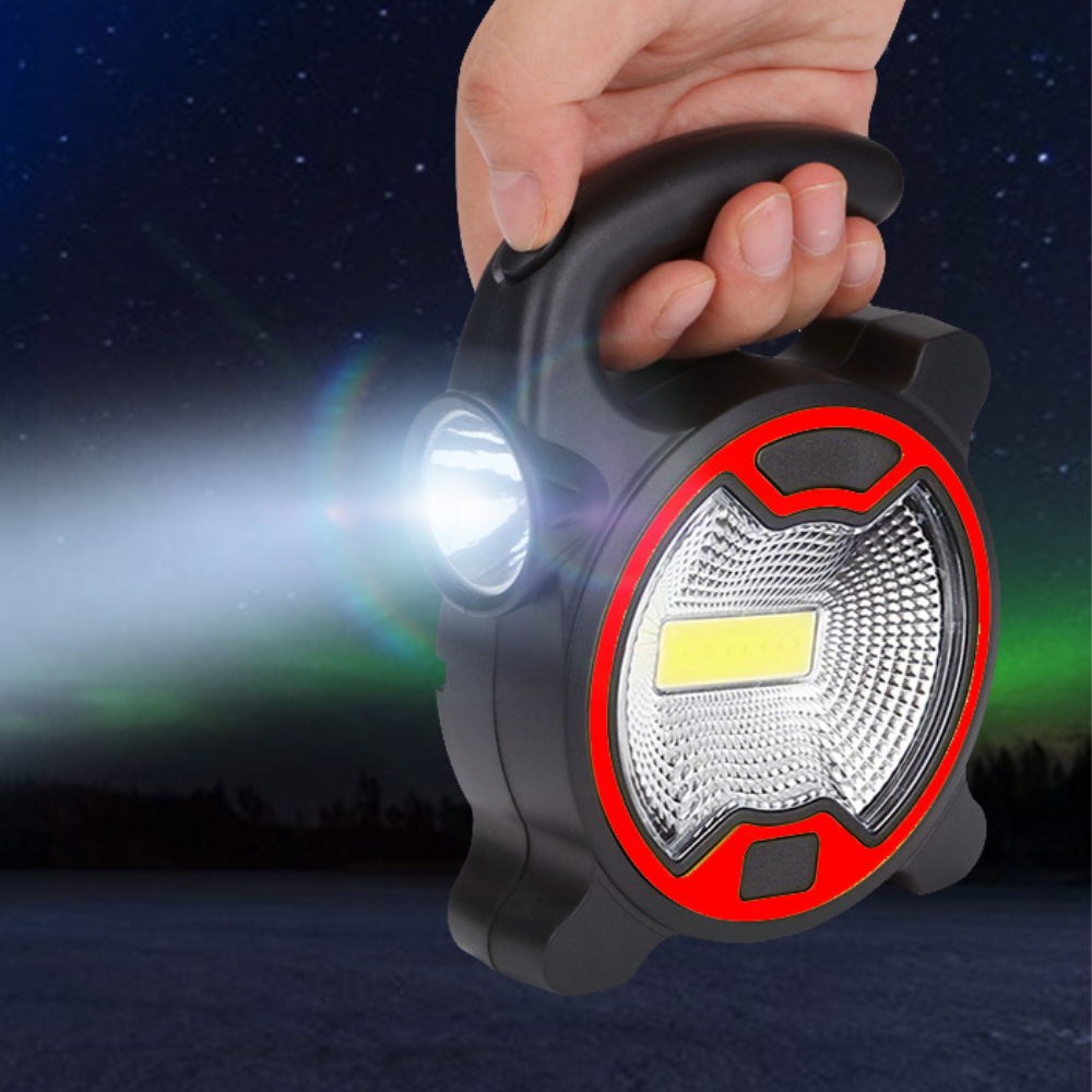 Colverro™ Portable COB LED Work Light with Handle and Two Modes