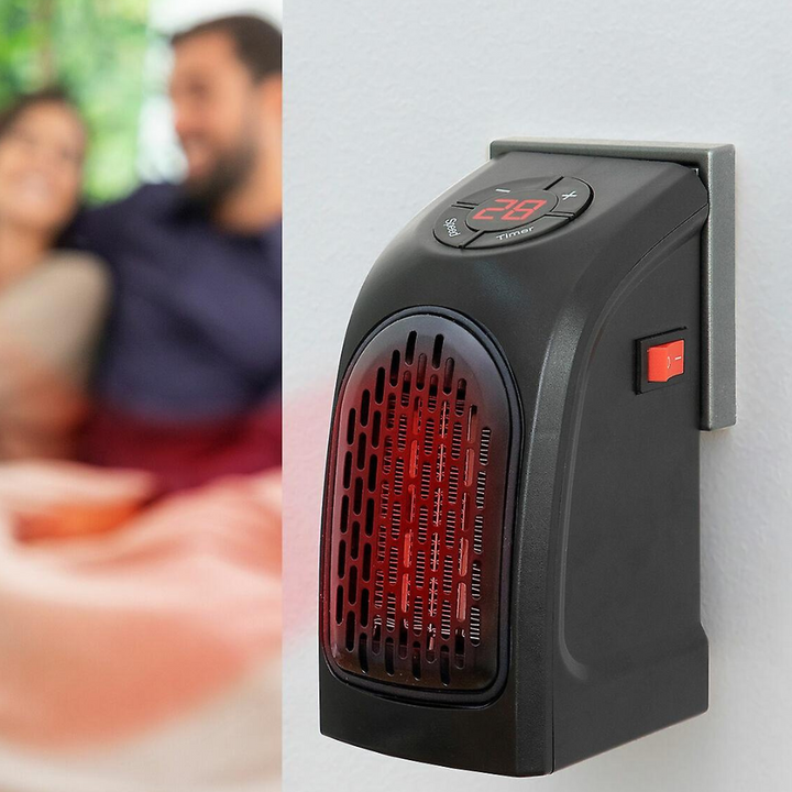 Colverro™ Plug-In Wall Outlet Fan Heater with PTC Thermostat