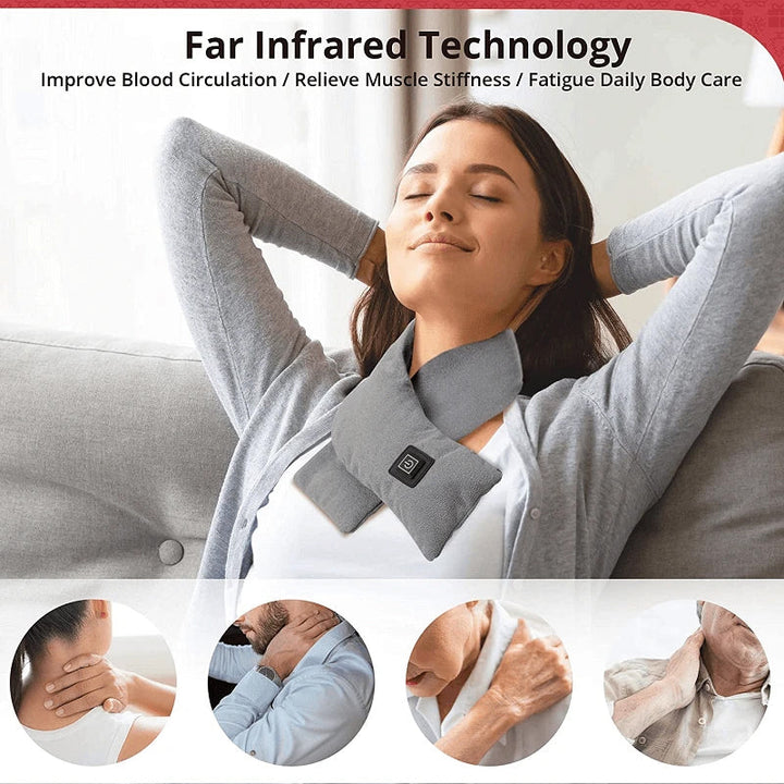 Colverro™ Heated Scarf with 3 Heat Settings and USB Power