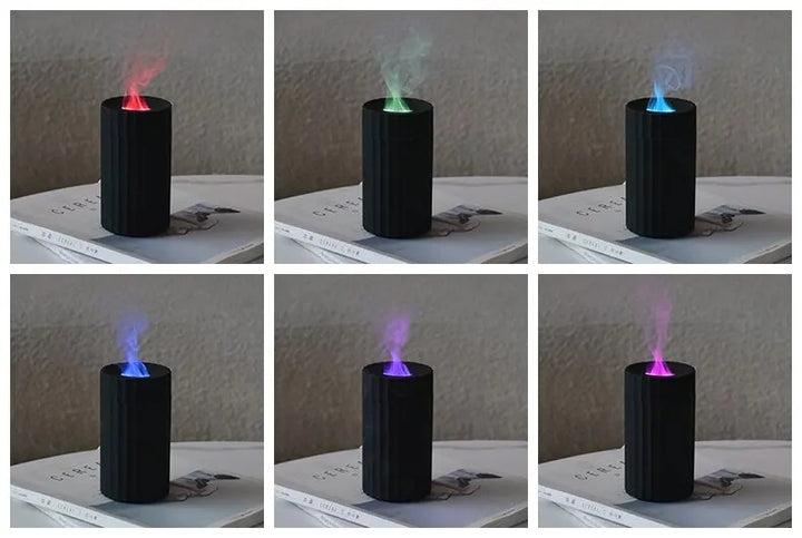 Flame Effect Humidifier and Essential Oil Diffuser, 100 ml