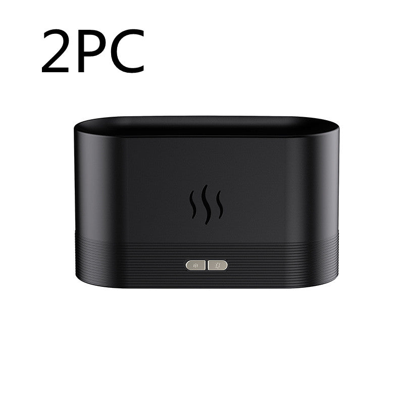 Aroma Diffuser with Flame Light Effect and Cool Mist Humidifier