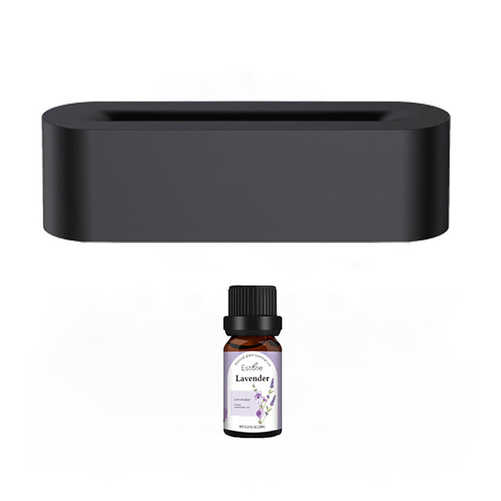 Flame Diffuser with 7 Colors and Essential Oil Set, Cool Mist