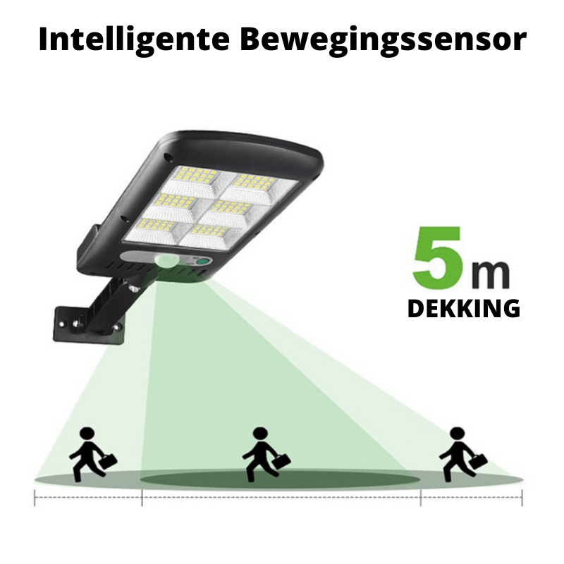 Colverro™ Solar LED Outdoor Light with Motion Sensor and Remote Control