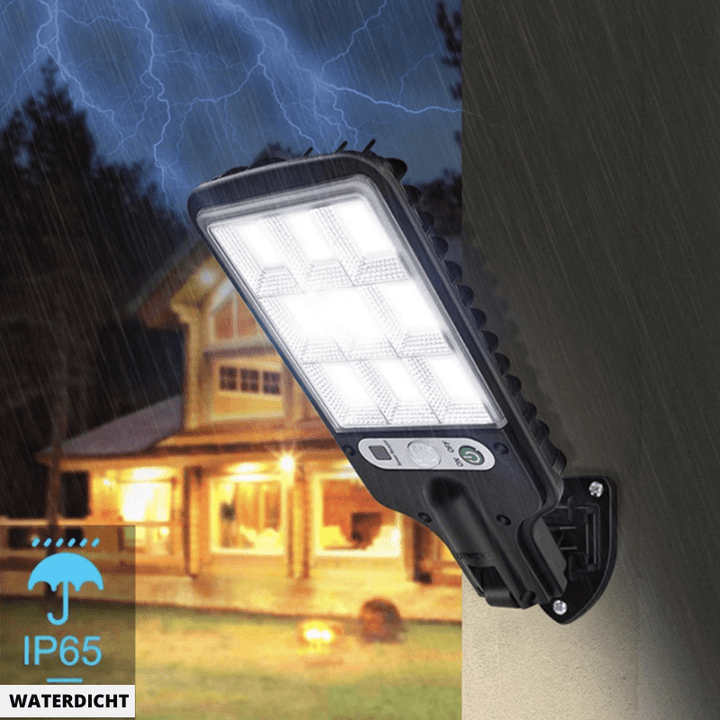 Colverro™ Solar LED Outdoor Light with Motion Sensor and Remote Control