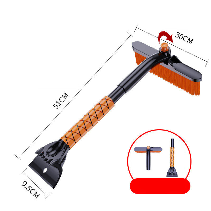 Colverro™ Telescoping Car Snow Brush with Ice Scraper and Foam Grip