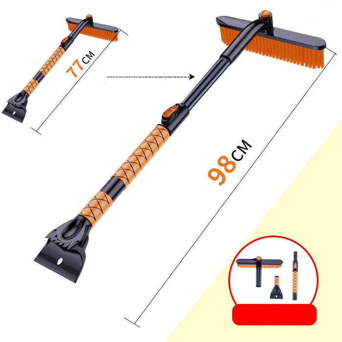 Colverro™ Telescoping Car Snow Brush with Ice Scraper and Foam Grip