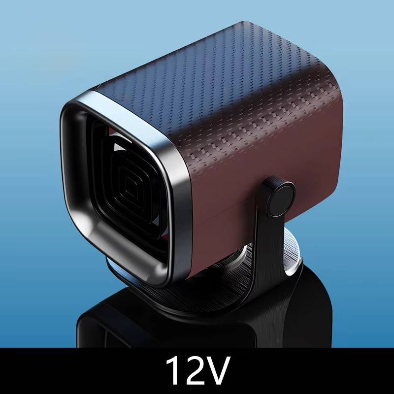 Colverro™ 12V/24V Ceramic Car Heater &amp; Windshield Defroster, 360° Rotating