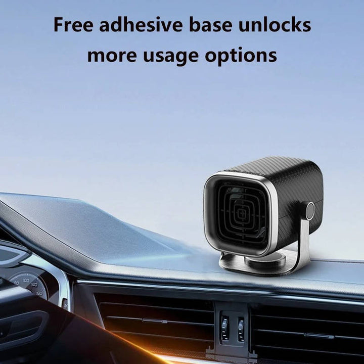 Colverro™ 12V/24V Ceramic Car Heater &amp; Windshield Defroster, 360° Rotating