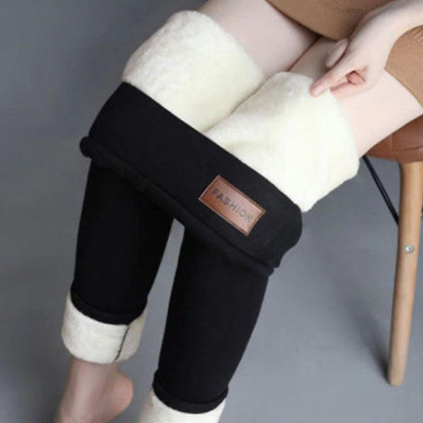Colverro™ Thick Thermal Leggings with Fleece Lining and High Waist