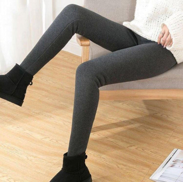 Colverro™ Thick Thermal Leggings with Fleece Lining and High Waist