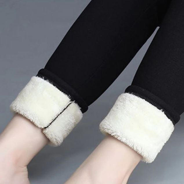 Colverro™ Thick Thermal Leggings with Fleece Lining and High Waist