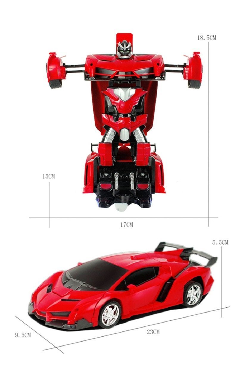 Colverro™ Transforming Remote Control Car – Robot and Sports Car in One