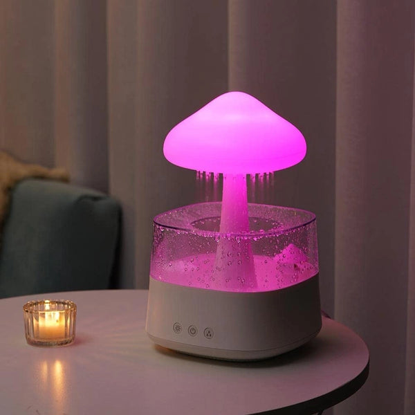Colverro™ Rain Cloud Humidifier with Soothing Rain Sounds &amp; Color Light