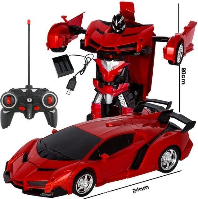 Colverro™ Transforming Remote Control Car – Robot and Sports Car in One