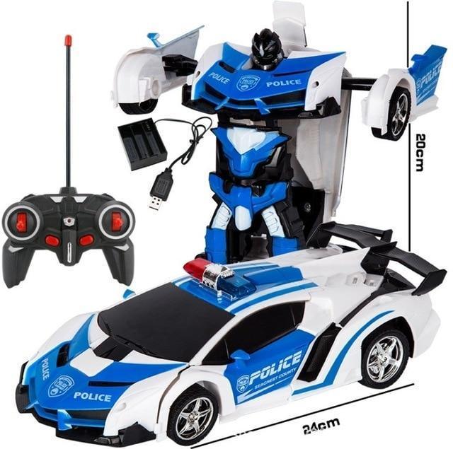 Colverro™ Transforming Remote Control Car – Robot and Sports Car in One