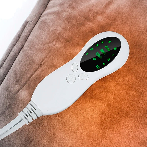 Colverro™ Ultra-Soft Electric Heating Pad with 10 Settings and Timer