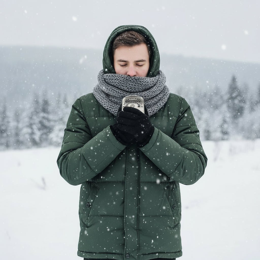 Colverro™ Metal Pocket Hand Warmer with Up to 12 Hours of Heat