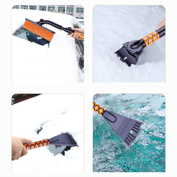 Colverro™ Telescoping Car Snow Brush with Ice Scraper and Foam Grip