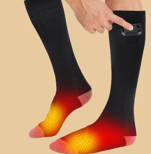 Colverro™ Women's Rechargeable Heated Socks with 3 Heat Levels