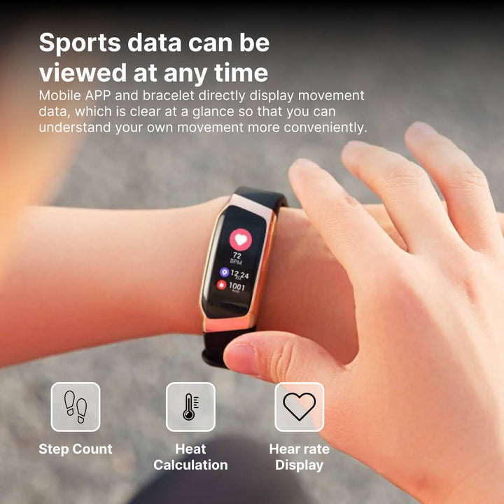 Colverro™ Fitness Smartwatch with Sleep, Heart Rate and Step Tracking