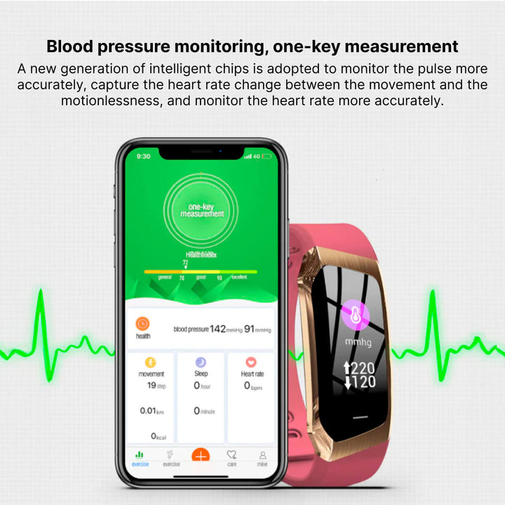 Colverro™ Fitness Smartwatch with Sleep, Heart Rate and Step Tracking