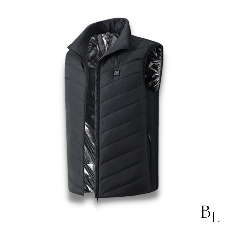 Colverro™ Wind- and Waterproof Heated Vest with Heated Collar
