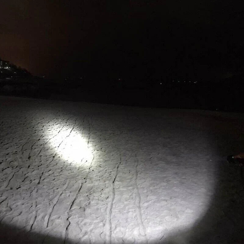 Colverro™ Super Bright Rechargeable LED Flashlight with Zoom and 4 Modes
