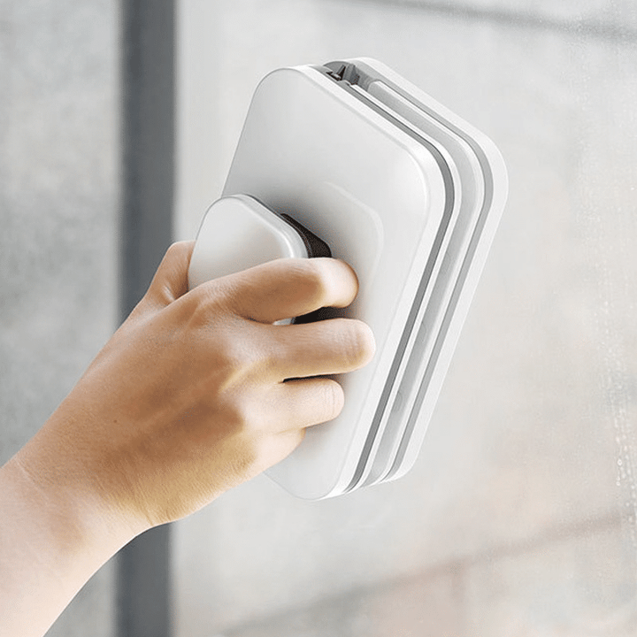 Colverro™ Double-Sided Magnetic Window Cleaner with Safety Cord