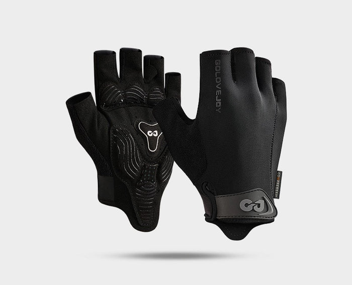 Colverro Half-Finger Cycling Gloves with Shock-Absorbing Palm