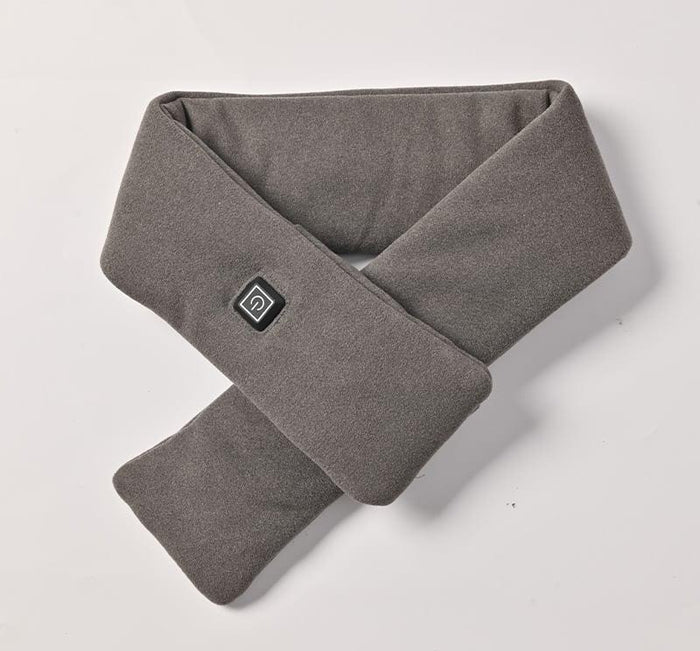 Colverro USB Heated Scarf in Mink Fleece with 3 Heat Levels