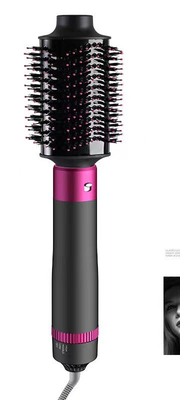 Grey 5-in-1 hot air styler with heads
