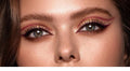 Magnetic eyelashes in round mirror case
