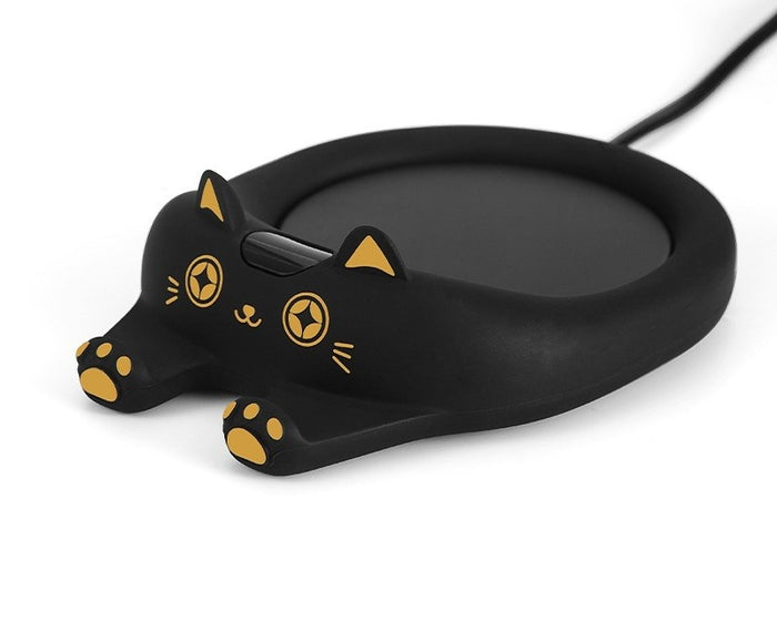 Colverro Cute Cat Mug Warmer with 8 Hour Auto Shut Off