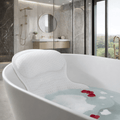 Colverro™ Ergonomic 4D Mesh Bath Pillow with Neck and Back Support