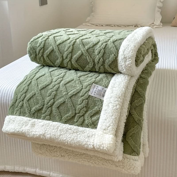 Colverro™ Soft Comfort Blanket for Bed, Couch and Wrapping Up