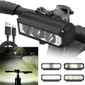 Colverro™ Rechargeable LED Bike Light with IPX6 Waterproof Housing