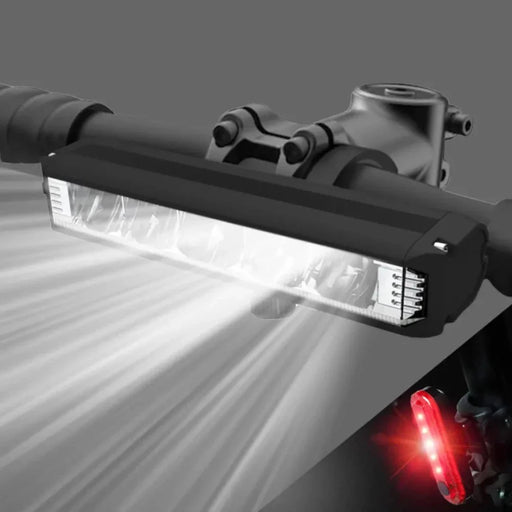 Colverro™ Rechargeable LED Bike Light with IPX6 Waterproof Housing