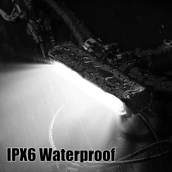 Colverro™ Rechargeable LED Bike Light with IPX6 Waterproof Housing