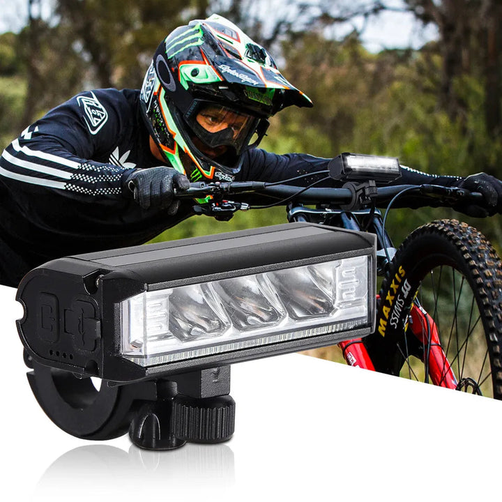 Colverro™ Rechargeable LED Bike Light with IPX6 Waterproof Housing