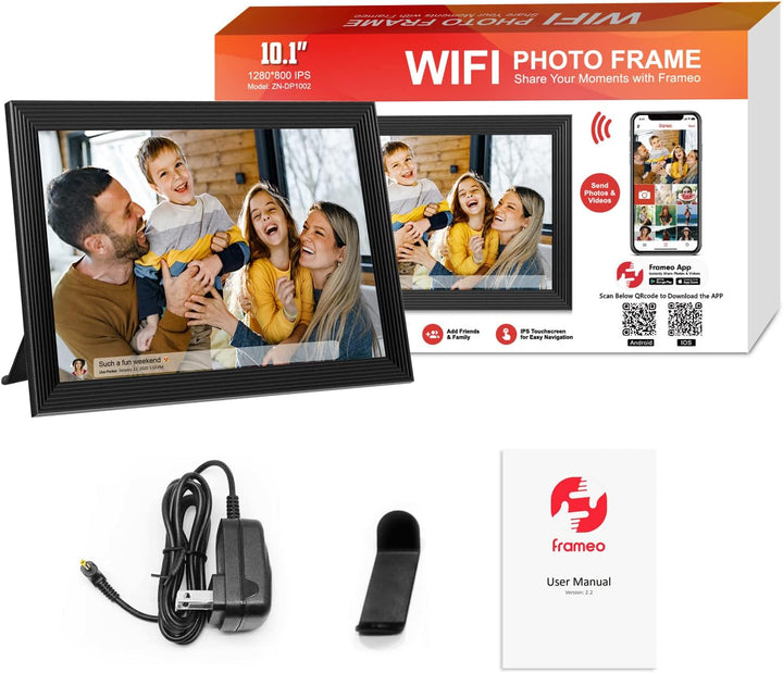 Colverro™ 10.1" Wi-Fi Digital Picture Frame with Video and App Sharing