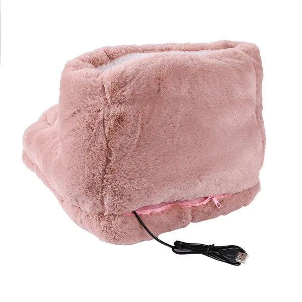 Colverro™ USB Fleece Foot Warmer with 3 Heat Settings