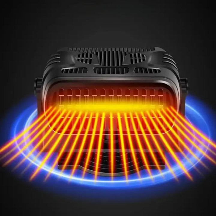Colverro™ 12V Car Heater and Cooling Fan with 360° Mount