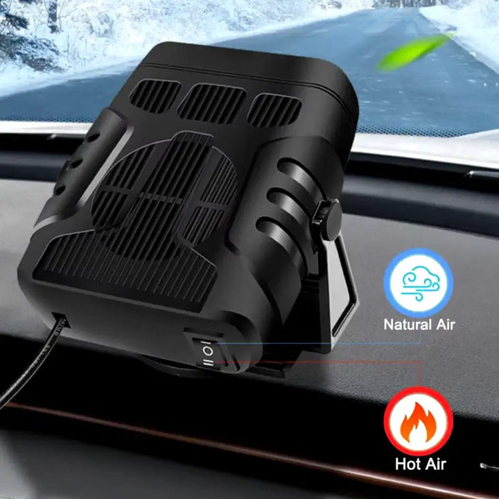 Colverro™ 12V Car Heater and Cooling Fan with 360° Mount