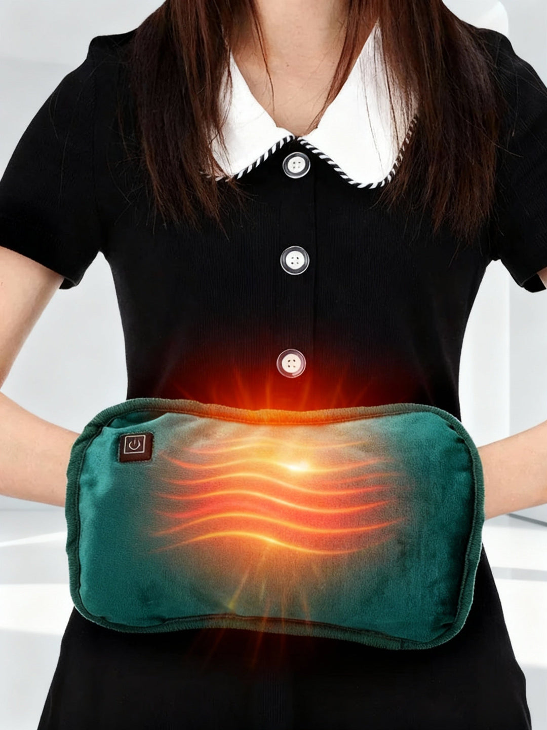 Colverro™ Soft Heated Pad for Hands and Belly, Fast Warm-Up