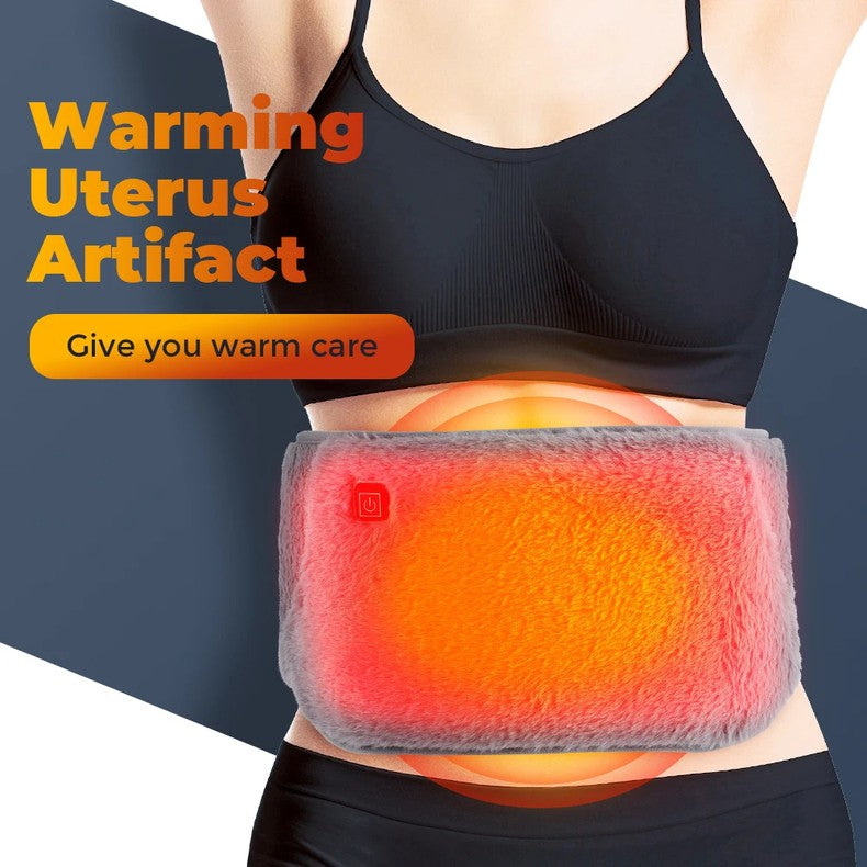 Colverro™ USB Heated Waist Belt and Hand Warmer in Soft Velvet