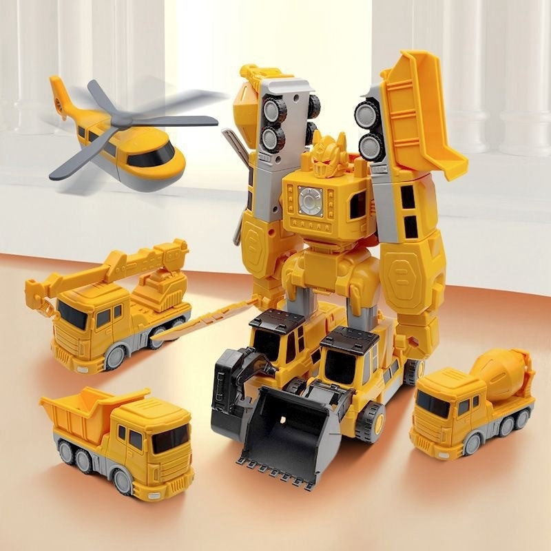 Colverro™ Magnetic Transforming Car Toy for Creative Building Play